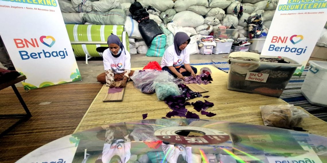 BNI Dorong Keberlanjutan dengan Inisiatif Pengelolaan Sampah Tekstil