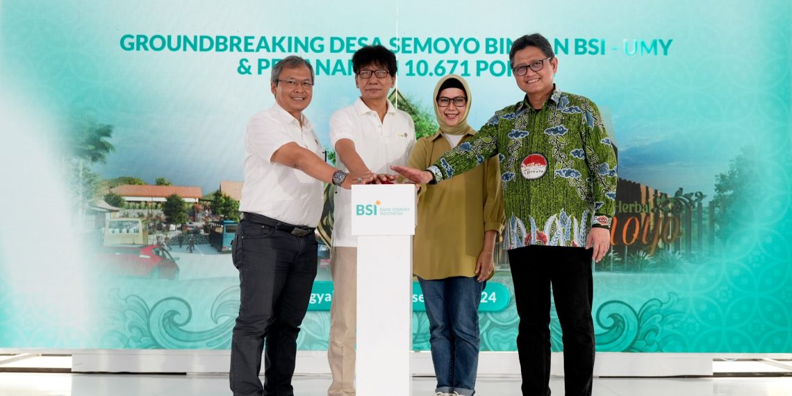 Perkuat Implementasi ESG, BSI Kembangkan Ekonomi dan Tanam Pohon di Desa Semoyo Yogyakarta