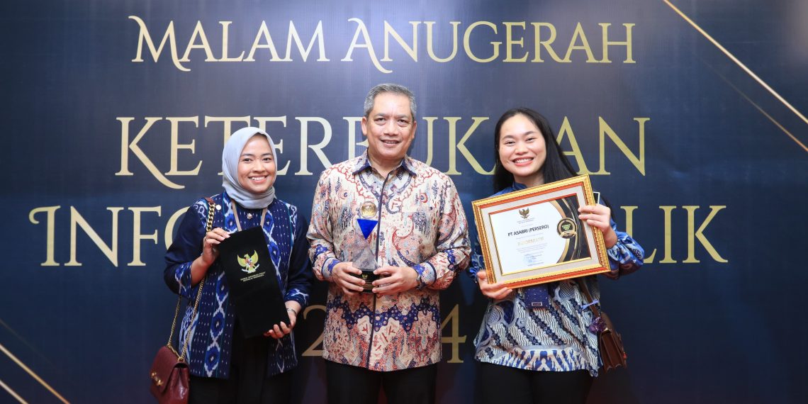 Bukti Nyata dan Komitmen Wujudkan Keterbukaan Informasi Publik, ASABRI Raih Predikat Informatif