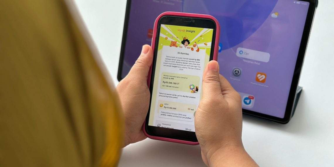 Menutup 2024, Pengguna wondr by BNI Siap-Siap Dapat Kiriman Laporan Transaksi Finansial dari wondr Insight