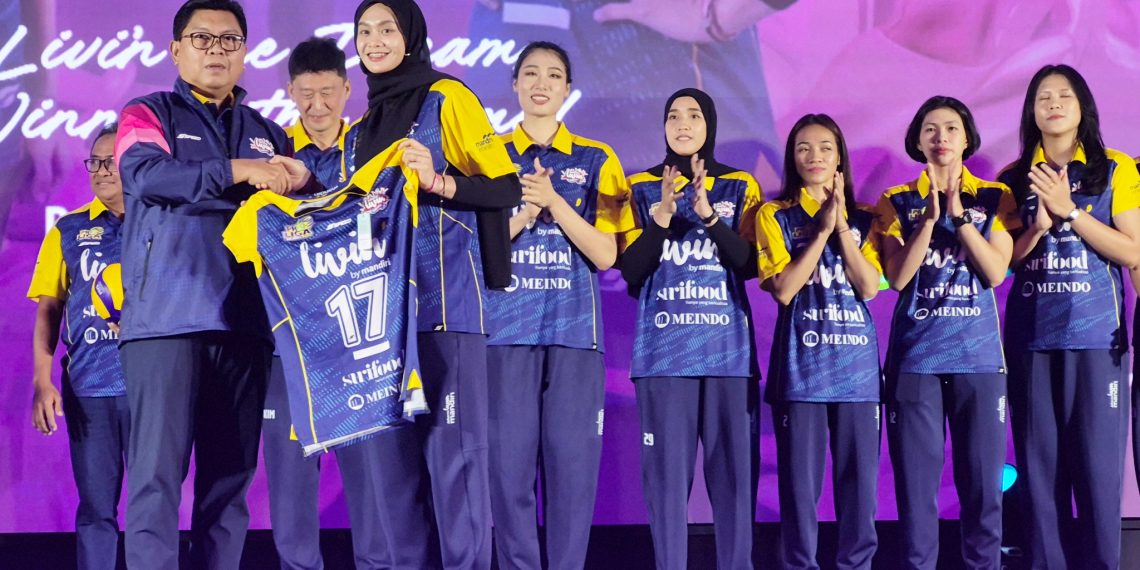Siap Berlaga, Bank Mandiri Kenalkan Jakarta Livin’ Mandiri Proliga 2025 Putri