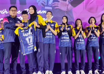 Siap Berlaga, Bank Mandiri Kenalkan Jakarta Livin’ Mandiri Proliga 2025 Putri