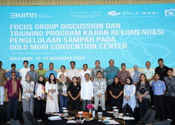 ITDC Menggandeng Dietplastik Indonesia Gelar FGD & Pelatihan Pengelolaan Sampah Untuk Stakeholder Kawasan The Golo Mori