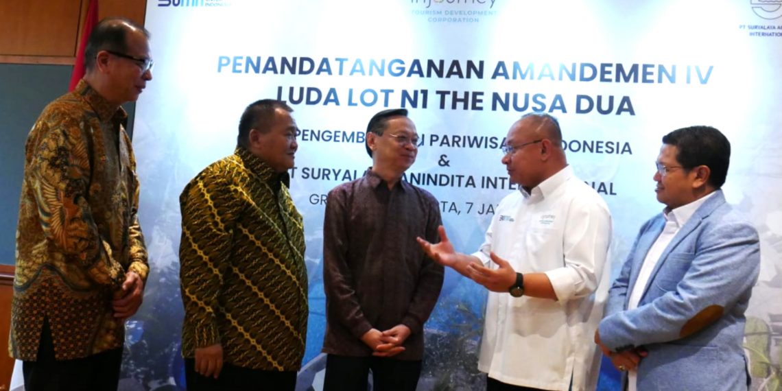 Perpanjangan Kerjasama Lot N1 The Nusa Dua