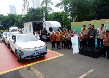 Dukung Implementasi ESG, BSI Luncurkan Mobil Operasional Listrik dan Digital Carbon Tracking Pada Milad ke-4