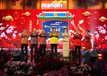 Bank Mandiri Rayakan Tahun Baru Imlek 2576 Bersama Nasabah Utama di Jakarta
