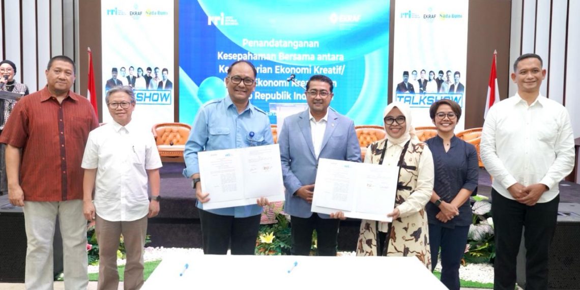 Kemenekraf dan RRI Kolaborasi Dorong Musisi Lokal Berdaya Saing Lewat Musicpreneur