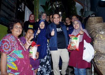 BSI Bantu Makanan & Alat Kebersihan Untuk Korban Banjir Jabodetabek