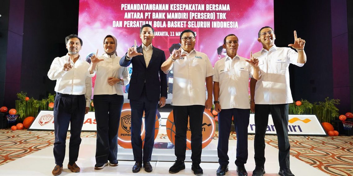 Bank Mandiri dan Perbasi Resmi Berkolaborasi, Siap Akselerasi Basket Indonesia ke Panggung Dunia