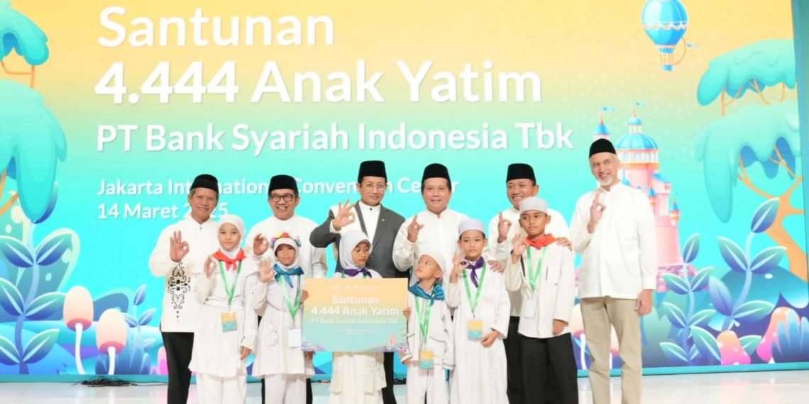 Kinerja Melesat, BSI Syukuri dengan Santunan Untuk 4.444 Anak Yatim
