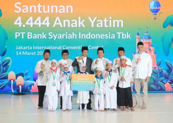 Kinerja Melesat, BSI Berikan Santunan Untuk 4.444 Anak Yatim