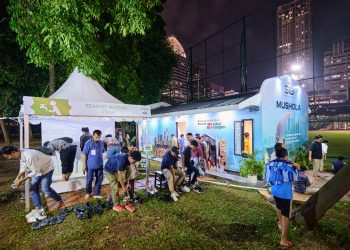 Nyaman Beribadah dan Olahraga, SIG Sediakan Musala dan Takjil Gratis  di Area Sundown Markette GBK