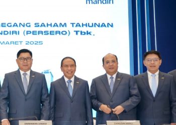 RUPST Bank Mandiri Setujui Dividen Rp43,51 Triliun