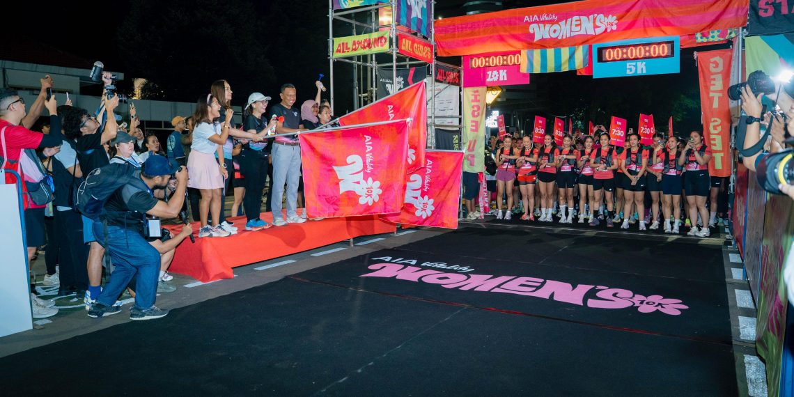 AIA Vitality Women’s 10K Sukses Menarik 3.000 Perempuan Berlari untuk Hidup Lebih Sehat