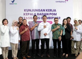 Badan POM RI Kunjungi Fasilitas Produksi Combiphar di Padalarang:Wujud Sinergi Demi Kemajuan Industri Kesehatan Nasional