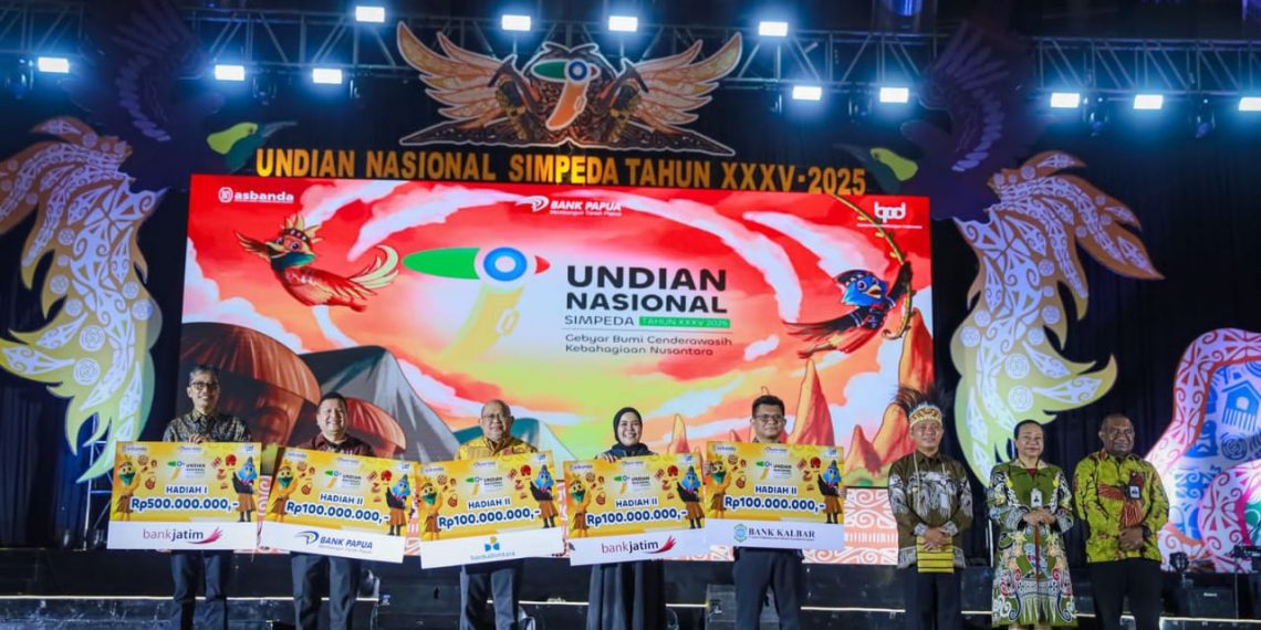 Asbanda dan Bank Papua Gelar Pengundian Tabungan Simpeda 2025, Ini Pemenangnya!