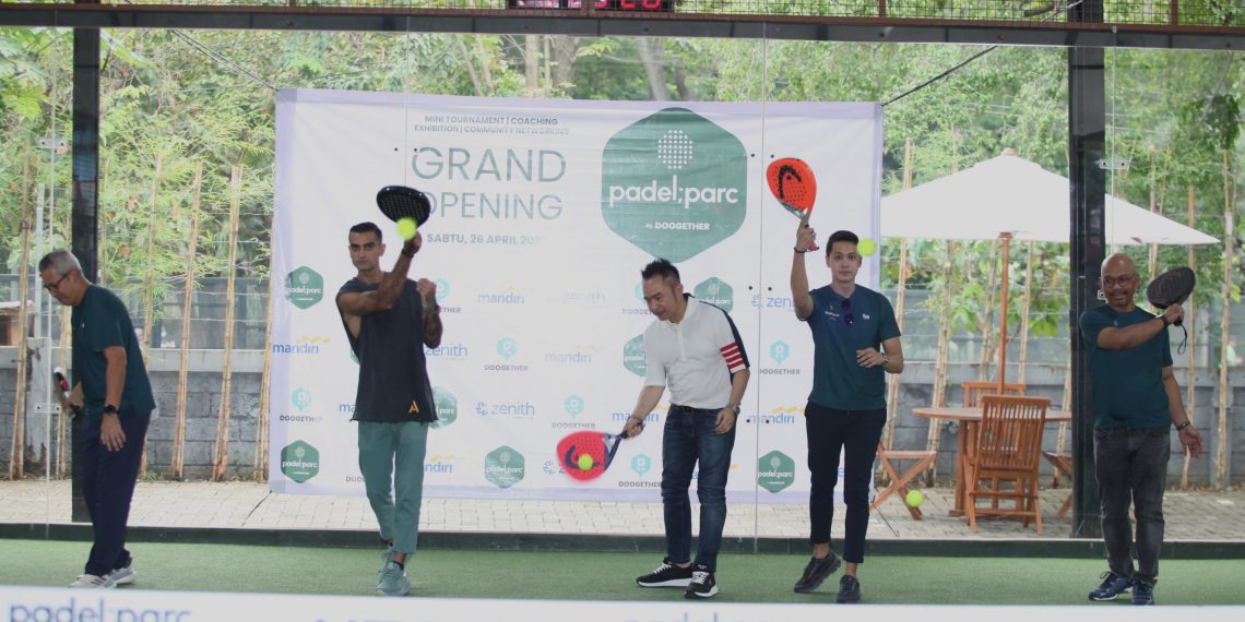 Sinergi Bank Mandiri dan Doogether Hadirkan Padel Parc: Dorong Ekonomi Gaya Hidup Sehat di Jakarta