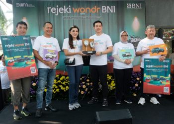 Hadirkan Undian Rejeki wondr BNI di Gelaran GIOI Wondrful Run, 500 Pelari Turut Ramaikan CFD Minggu Pagi