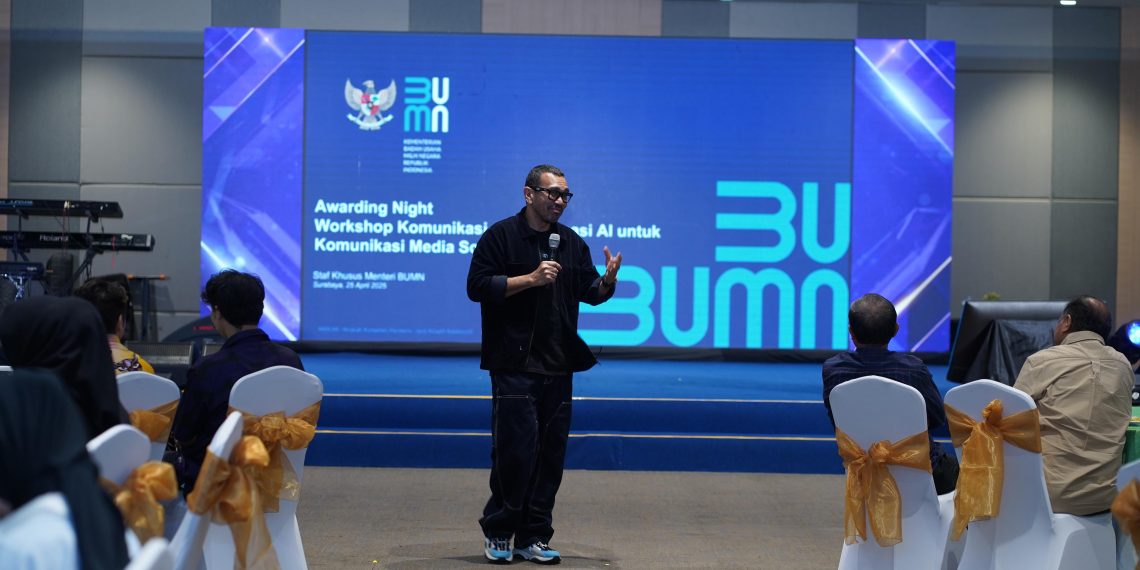 Kementerian BUMN Dorong Penguatan Komunikasi Digital Lewat Workshop Media Sosial Berbasis AI dan Praktik Lapangan