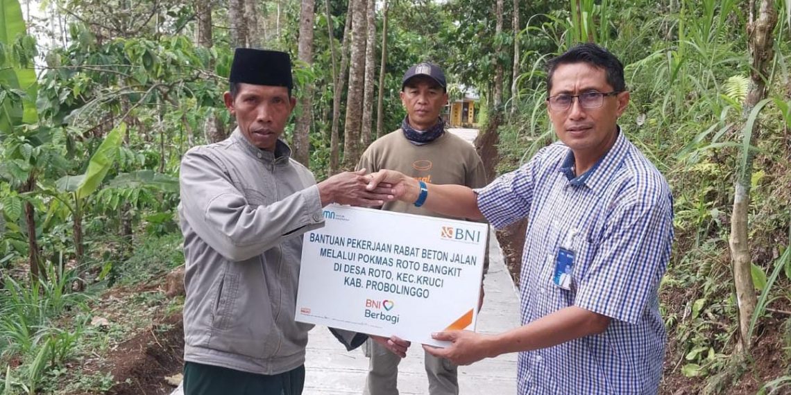 Dari Bekasi Hingga Probolinggo, BNI Bantu Perbaikan Infrastruktur Dorong Pertumbuhan Ekonomi di Desa