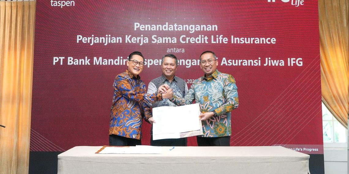Bank Mandiri Taspen dan IFG Life Jalin Kerja Sama Asuransi Jiwa Kredit