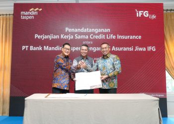 Bank Mandiri Taspen dan IFG Life Jalin Kerja Sama Asuransi Jiwa Kredit
