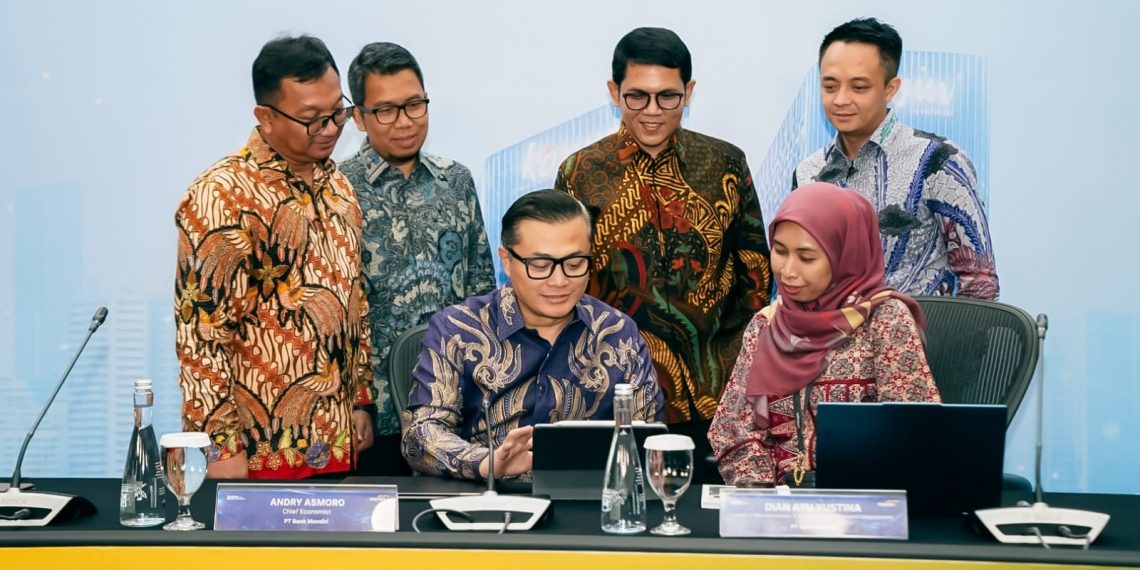 Tim Ekonom Bank Mandiri : Akselerasi Pertumbuhan 2025 Butuh Penguatan Sinergi Fiskal dan Moneter untuk Hadapi Risiko Global
