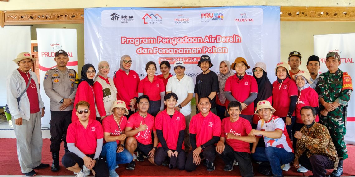 Prudential Indonesia Tingkatkan Kualitas Hidup 2.500 Warga Gunungkidul yang Terdampak Kekeringan
