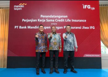 IFG Life dan Bank Mandiri Taspen Jalin Kerja Sama Asuransi Jiwa Kredit