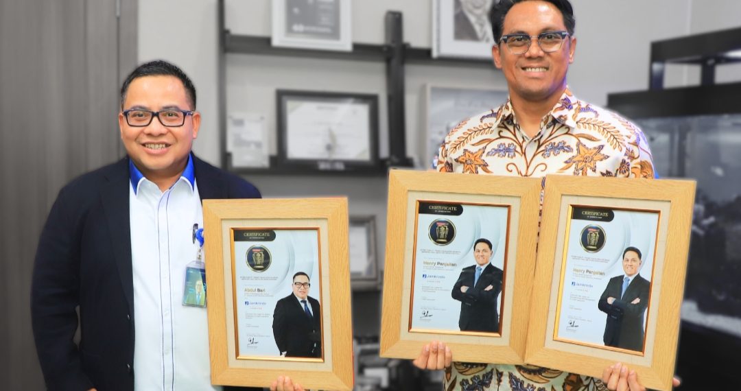 Jamkrindo Raih Tiga Penghargaan di Ajang Indonesia Financial Top Leader Award 2025