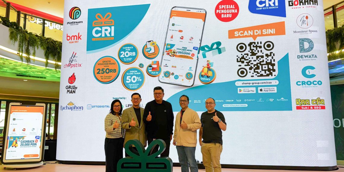 Transformasi Digital CRI Group: CRI Super App Hadirkan Fitur Pesan-Antar, Pick-Up, QR Dine-in, hingga Loyalty