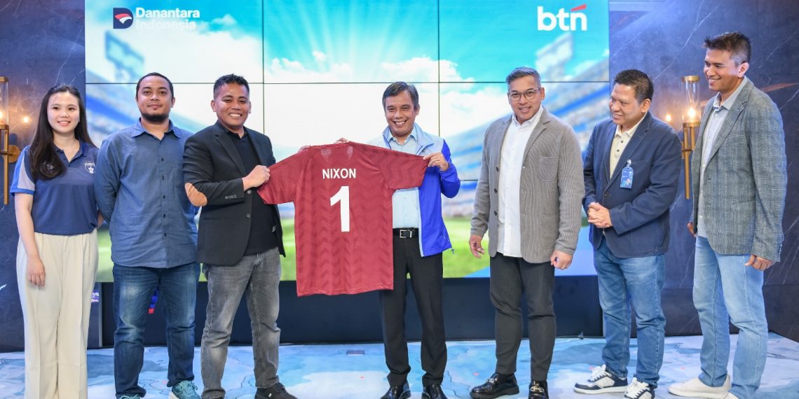 Demi Pengembangan Sepak Bola Indonesia, BTN Memberikan Dukungan Liga I Indonesia