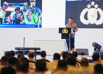 Buka Rakernis Fungsi Lantas, Kapolri Minta Optimalisasi Pelayanan Masyarakat