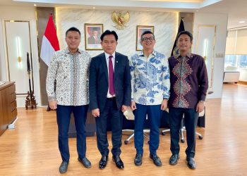 Calon Ketua Umum AKPI Temui Menko Kumham Imipas Yusril, Bahas Penguatan Profesi Kurator dan Pengurus di Indonesia.