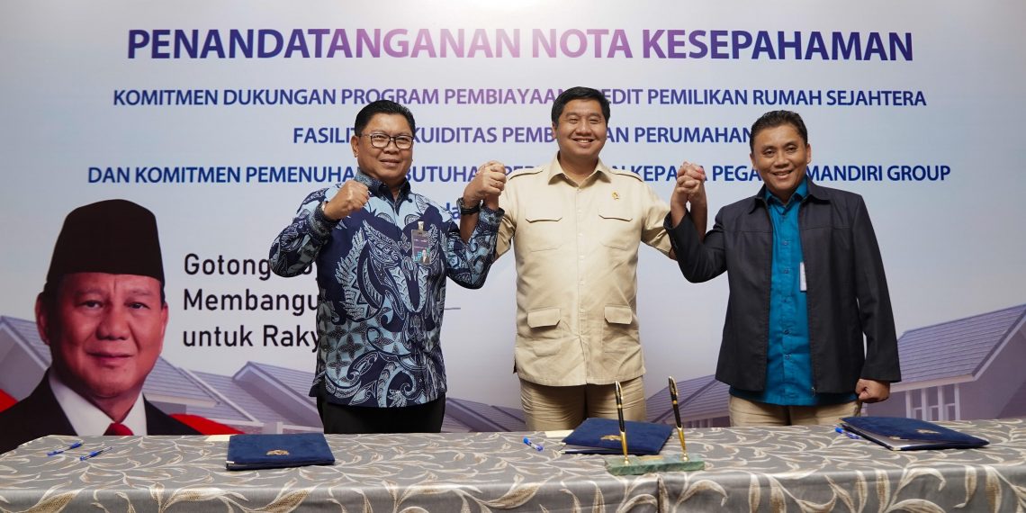 Kementerian PKP Gandeng Bank Mandiri dan BP Tapera untuk Akselerasi Pembiayaan Hunian Bersubsidi