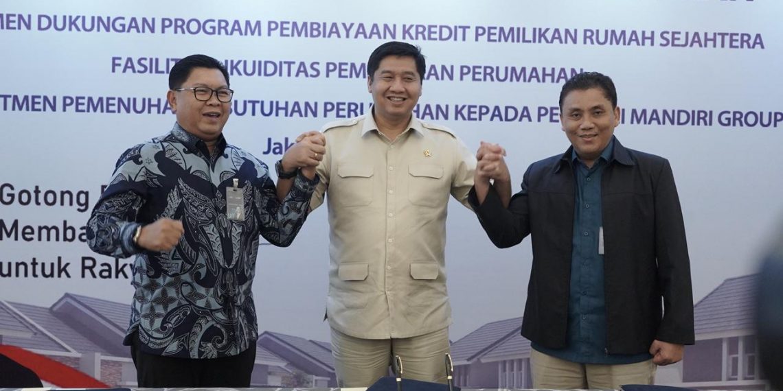MoU Kementerian PKP dengan Bank Mandiri dan BP Tapera