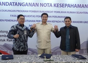 MoU Kementerian PKP dengan Bank Mandiri dan BP Tapera