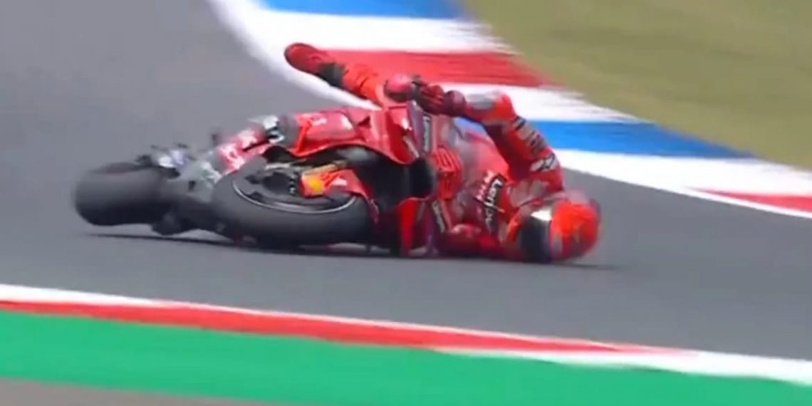 Insiden Ganda Warnai Latihan Jumat Marquez di MotoGP Belanda 2025