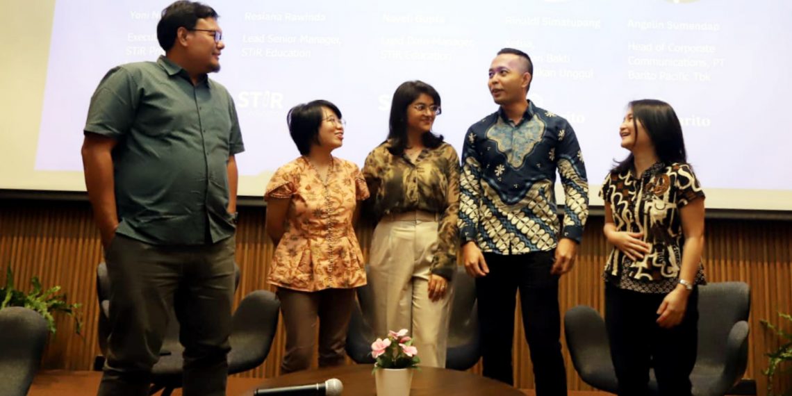 Press Conference Laporan Evaluasi Dampak 2025 STiR Education