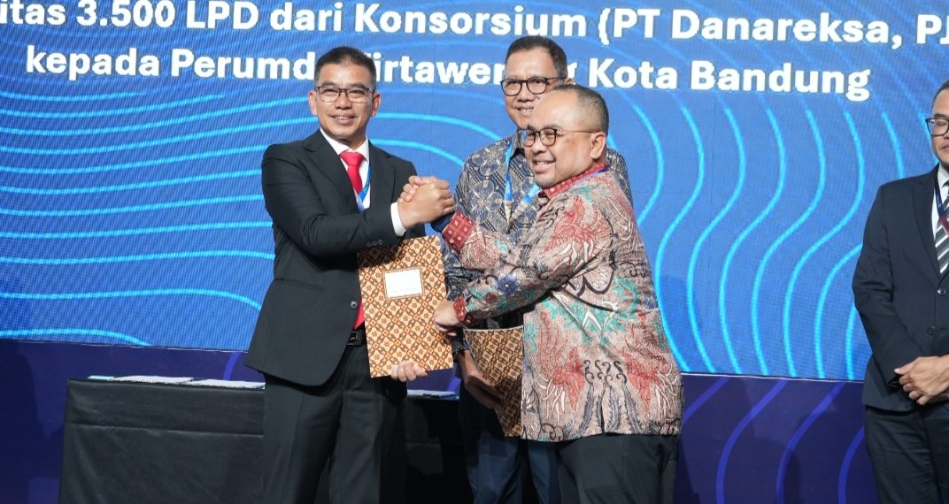 Holding BUMN Danareksa Targetkan 1,8 Juta Warga Kota Bandung dapat Menikmati Air Bersih melalui Indonesia Water Fund