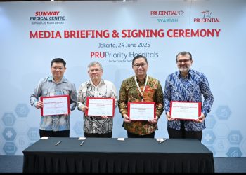 Prudential Indonesia dan Prudential Syariah Tingkatkan Kerja Sama dengan Sunway Medical Centre Malaysia, Wujudkan Pengalaman Layanan Kesehatan yang Lebih Mudah dan Nyaman untuk Nasabah