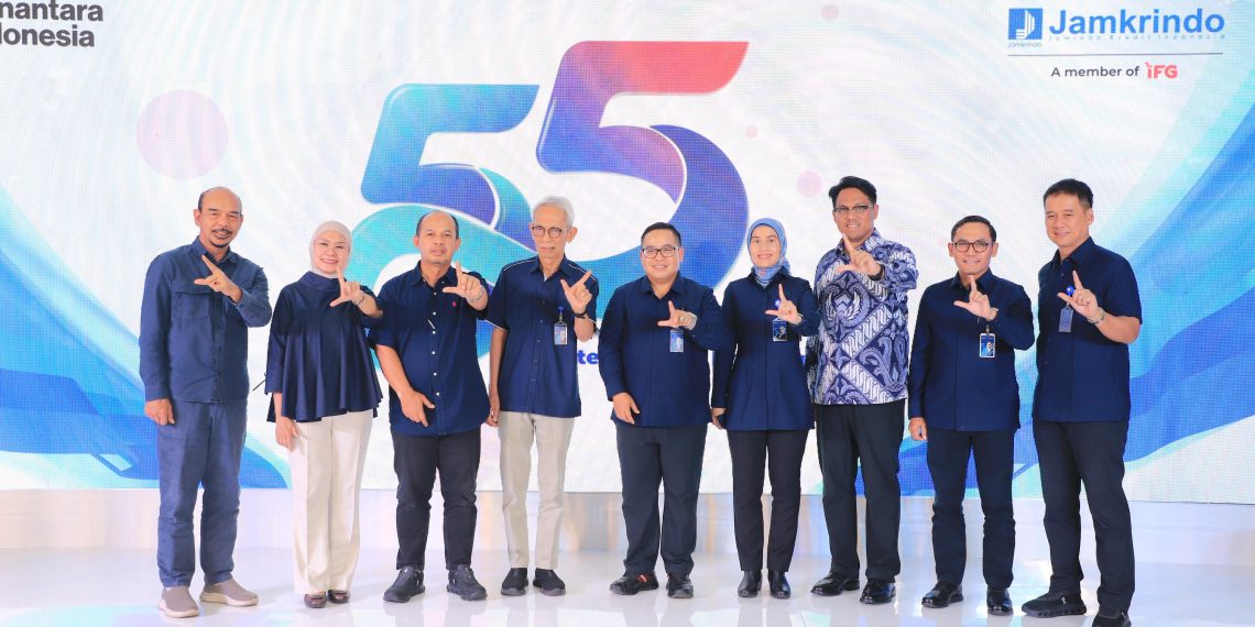 Rayakan HUT ke-55, Jamkrindo Berkomitmen untuk Tumbuh dan Berkontribusi Berkelanjutan
