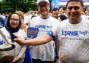 Digitalisasi Pembayaran di Sulawesi Selatan Semakin Maju dengan Peluncuran QRIS TAP di Makassar Sulawesi Selatan