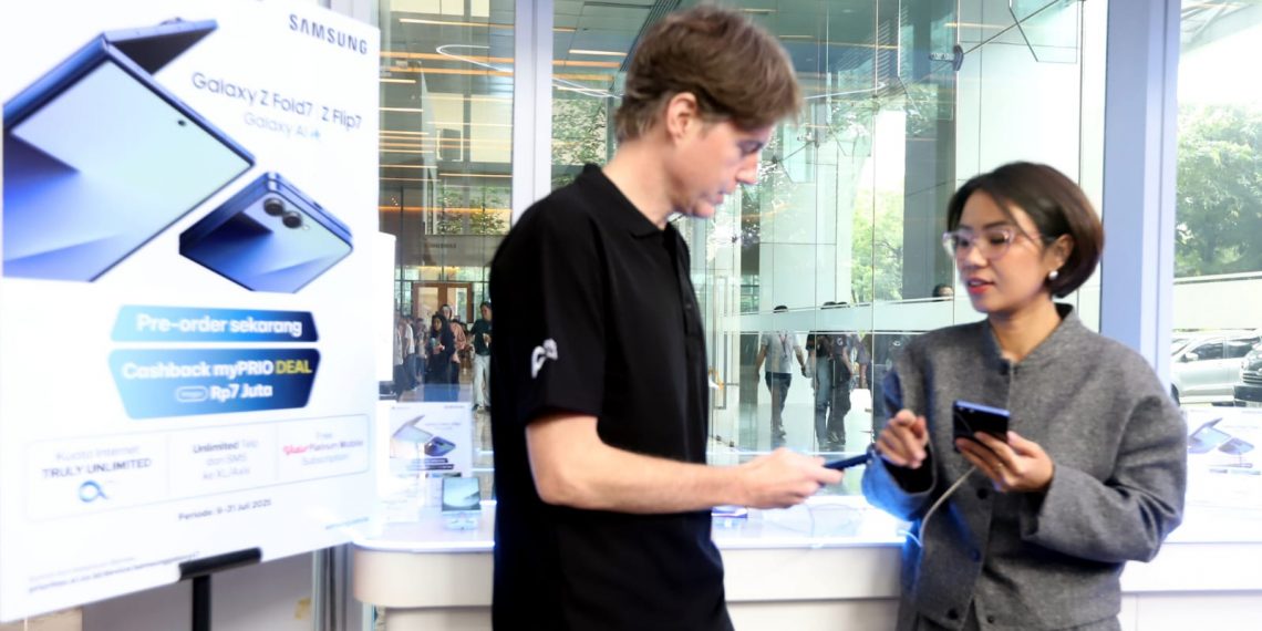 XL PRIORITAS dan Samsung Tawarkan Bundling Galaxy Z Fold7 | Z Flip7 dengan Internet Unlimited