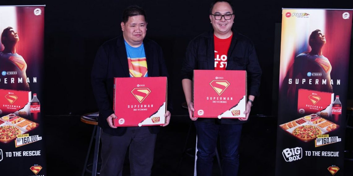 Pizza Hut Gandeng Superman dari DC Studios untuk Big Box Edisi Spesial Liburan