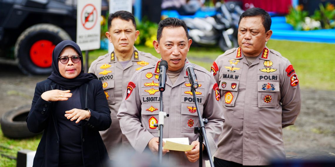 Buka Lomba Menembak, Kapolri Harap Dapat Tingkatkan Soliditas Antar Lembaga