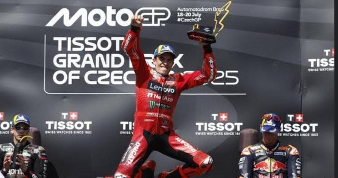 Marc Marquez Tak Terbendung di Brno,Kemenangan Beruntun ke Lima Mengukuhkan Dominasi Dimusim 2025
