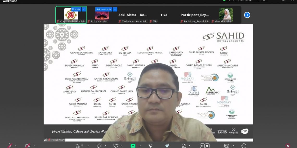 PT Hotel Sahid Jaya International, Tbk Gelar Paparan Publik Insidentil, Ungkap Kinerja 2024 dan Strategi 2025 di Tengah Aktivitas Pasar Tak Biasa