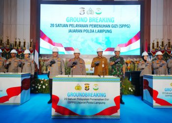 Komitmen Dukung Program MBG, Kapolri Resmikan 20 SPPG Jajaran Polda Lampung