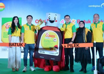 Perkuat Komitmen Inovasi, Combiphar Luncurkan OB Combi Anak Batuk Pilek Rasa Stroberi